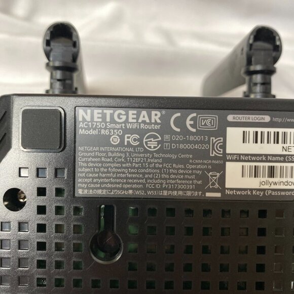 NETGEAR AC1750 Smart WiFi Router WiFi 5 Dual Band Gigabit R6350, Used, - Picture 7 of 9